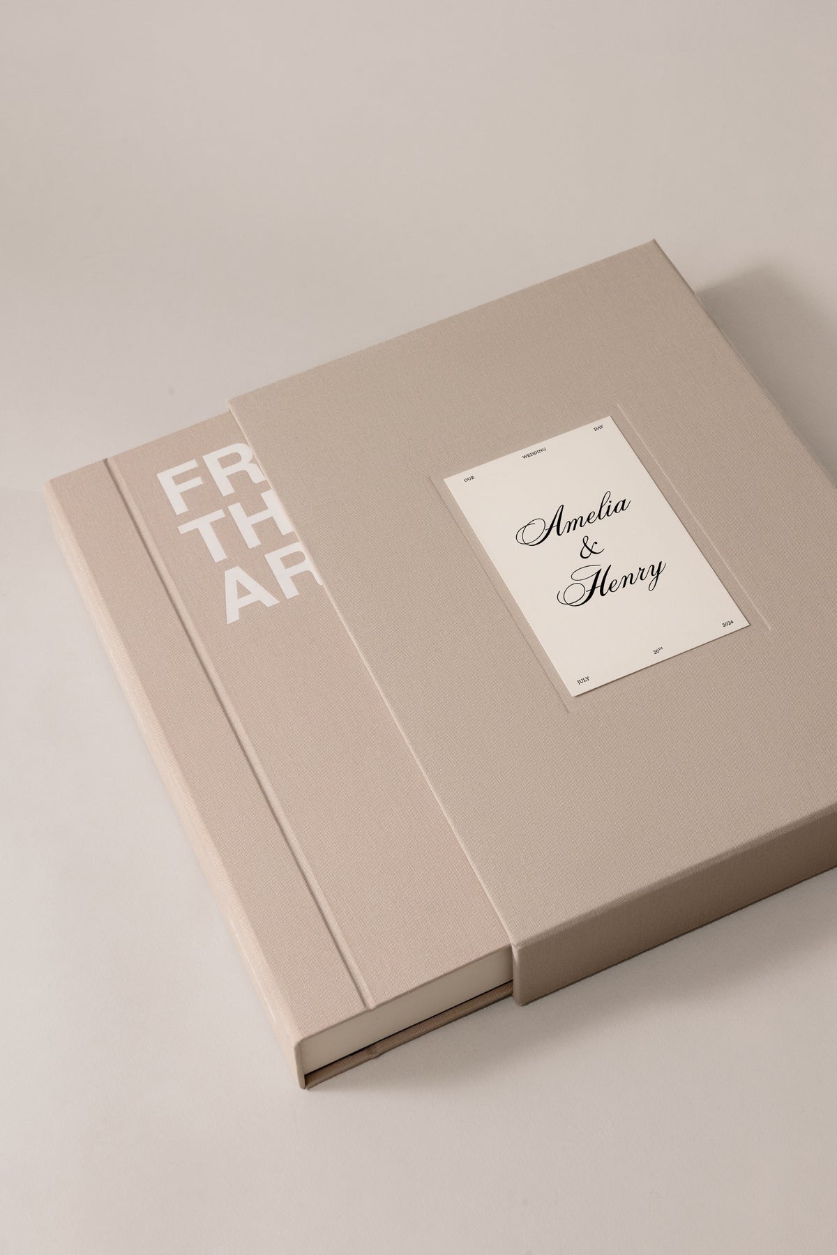 Photo Album FROM THE ARCHIVE (Natural Beige) + Slipcase
